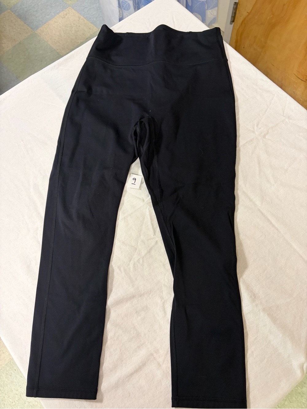 Fabletics Motion365 Black Leggings with Inner Branding Medium